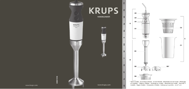 Image de la première page du manuel de l'appareil Perfect Mix HZ5051