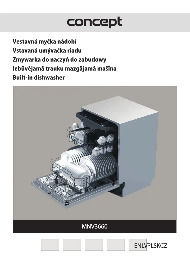 Page 1 de la notice Manuel utilisateur Concept MNV 3660