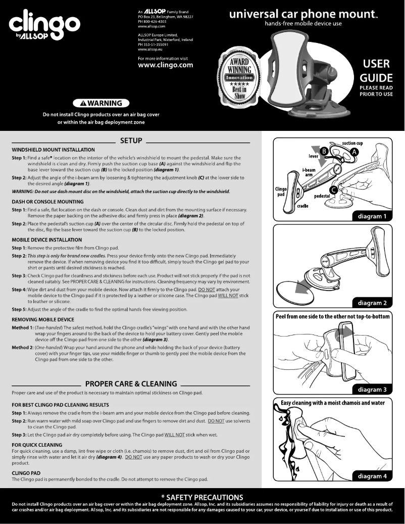 Imagen de la primera página del manual del dispositivo 30272