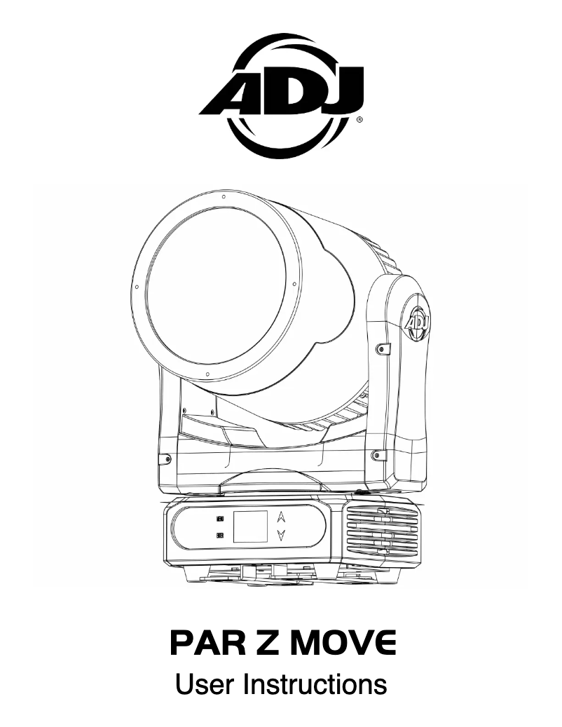 Image de la première page du manuel de l'appareil Par Z Move