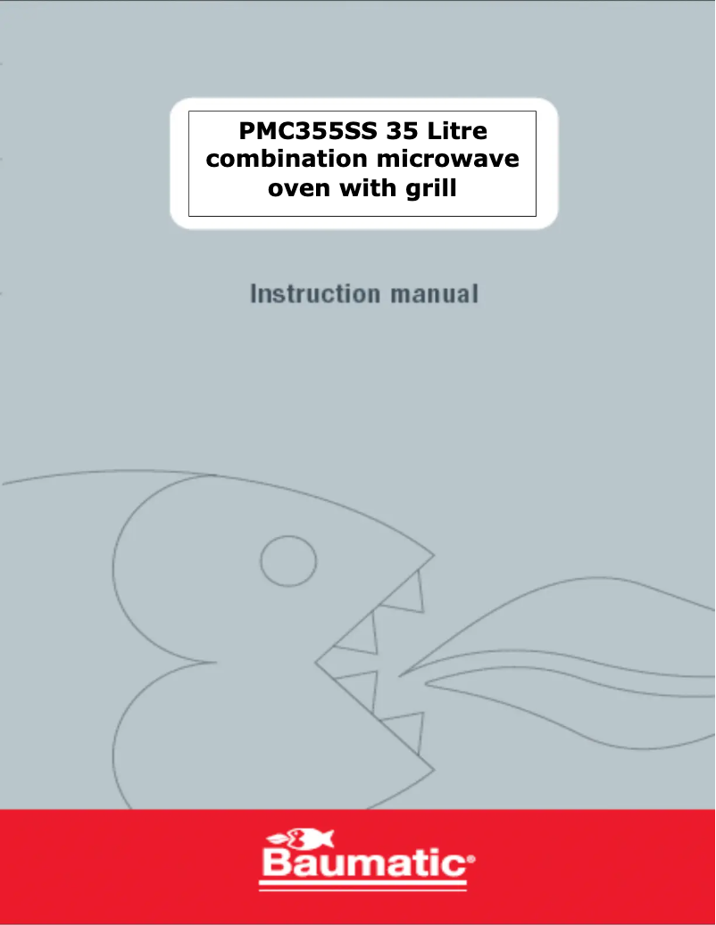 Image de la première page du manuel de l'appareil PMC355SS