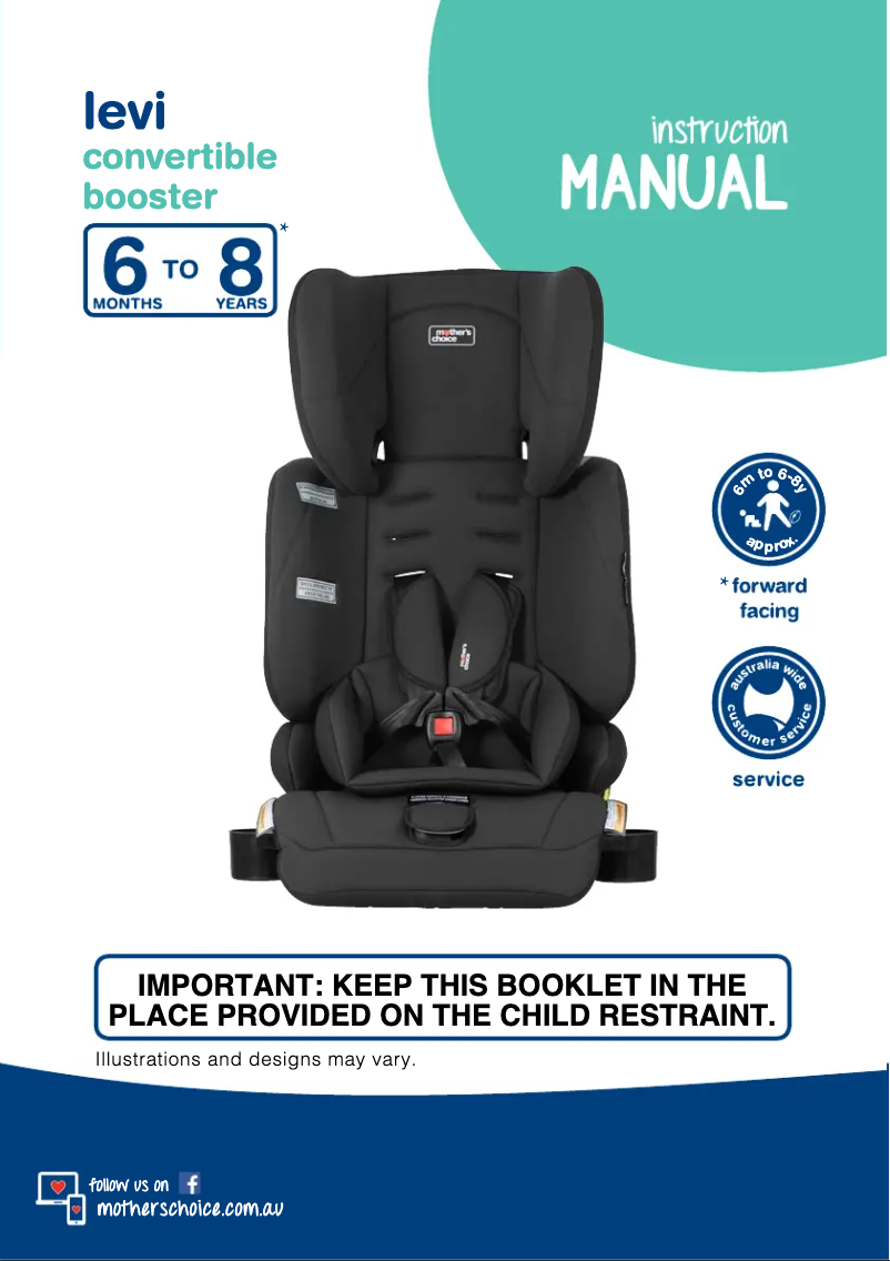 Page n°1 - Manuel utilisateur Mother's Choice Levi