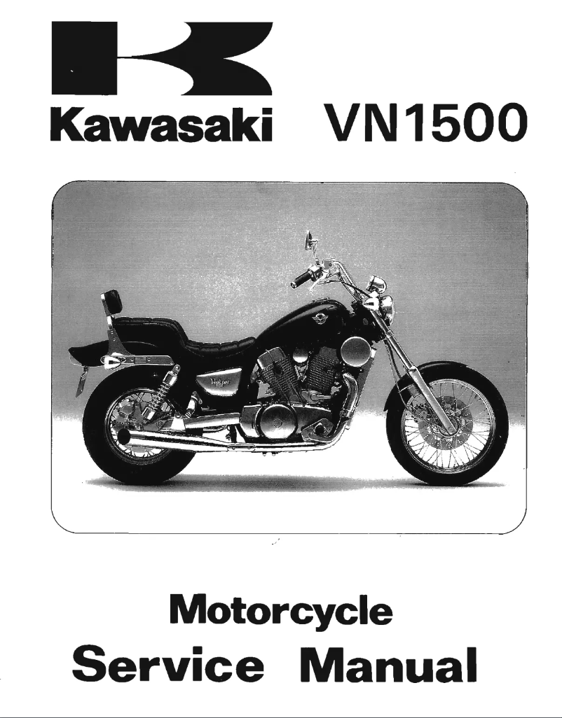 Image de la première page du manuel de l'appareil VN1500 (1989)