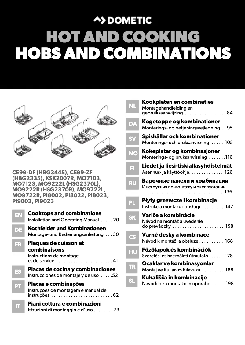 Imagen de la primera página del manual del dispositivo HSG 2370 R