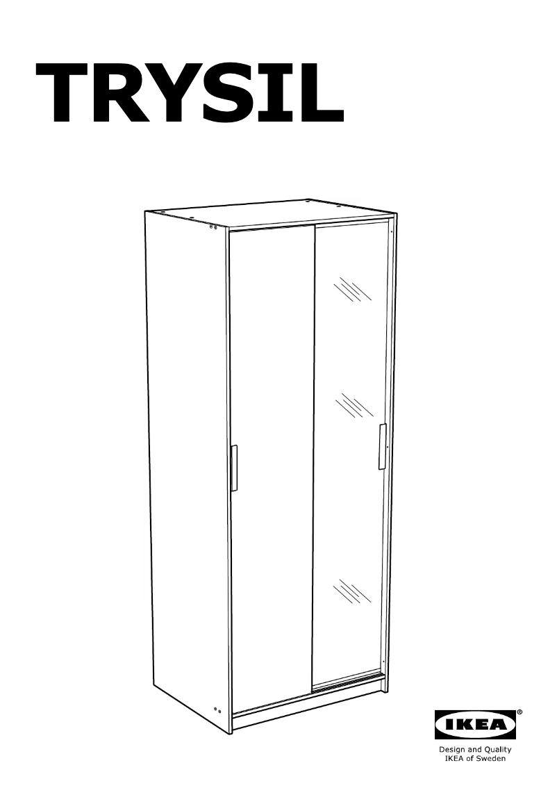 Image de la première page du manuel de l'appareil TRYSIL