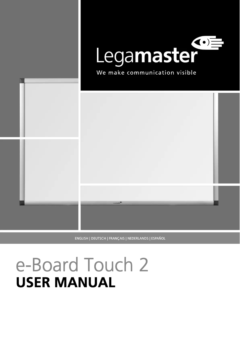 Page n°1 - Manuel utilisateur Legamaster 7-196213