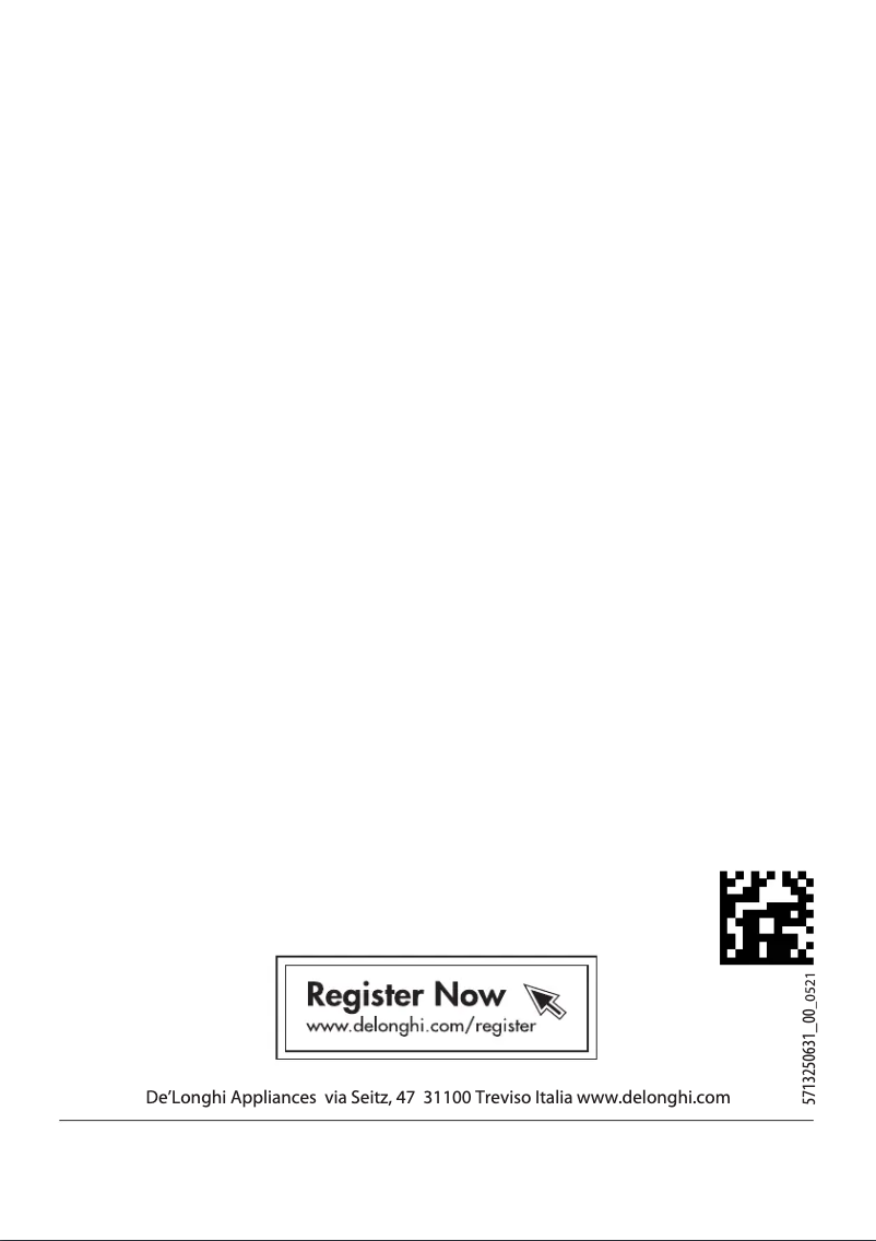 Page 1 de la notice Manuel utilisateur DeLonghi Dedica Metallics EC 785