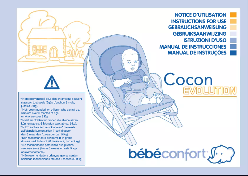 Page n°1 - Manuel utilisateur Bebe Confort Cocon Evolution