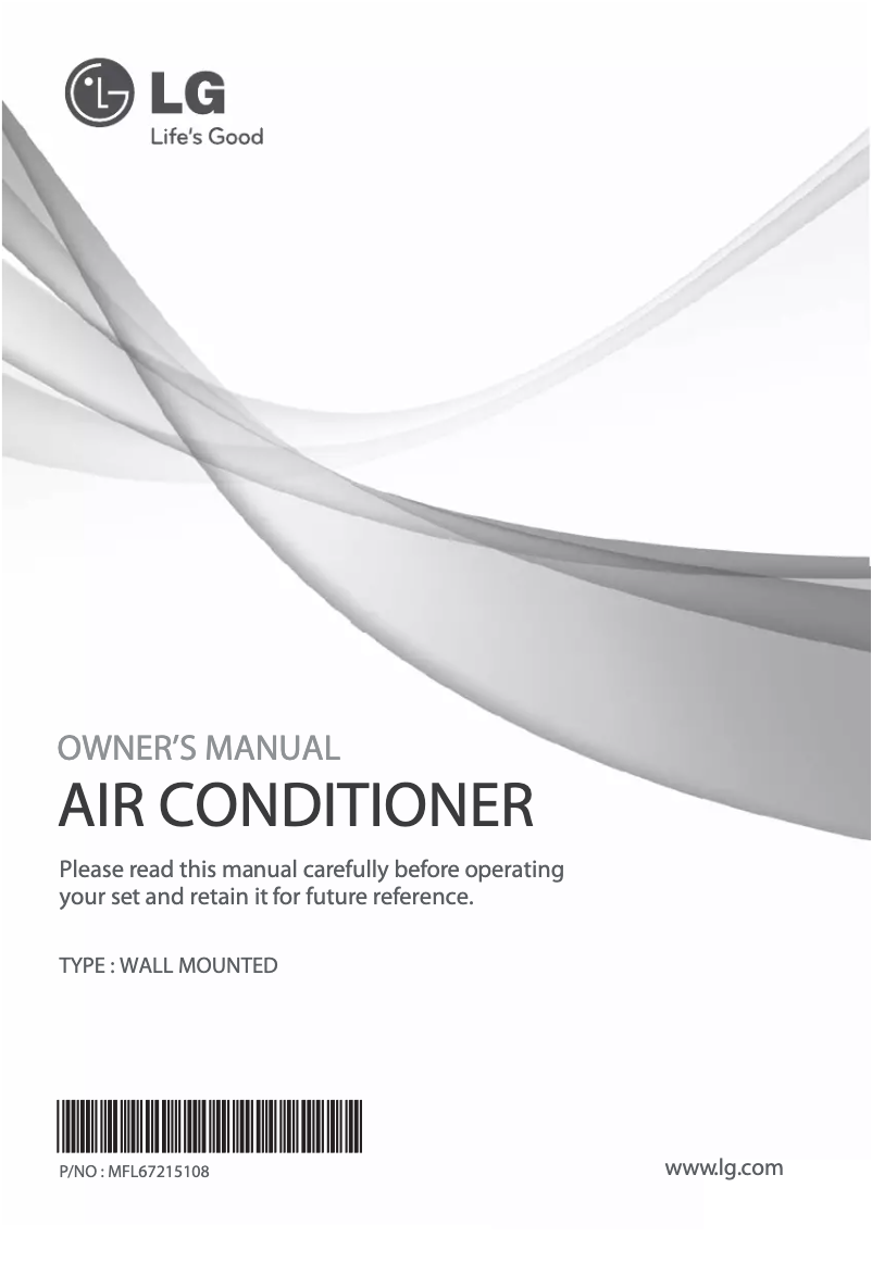 Page 1 de la notice Manuel utilisateur LG BSNQ186C7M1