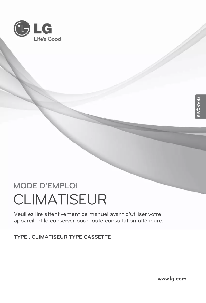 Image de la première page du manuel de l'appareil ARNU28GTPC2