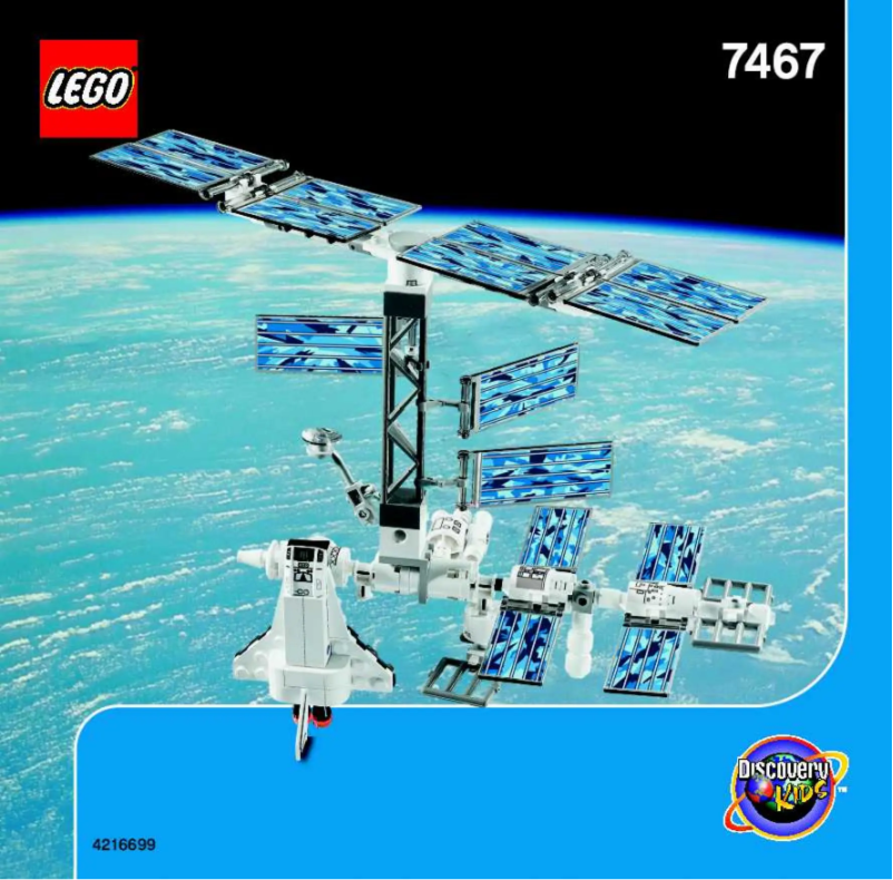 Page 1 de la notice Manuel utilisateur Lego Discovery 7467