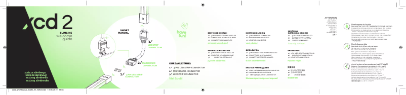 Page n°1 - Manuel utilisateur Evnbetter xcd 2 slimline