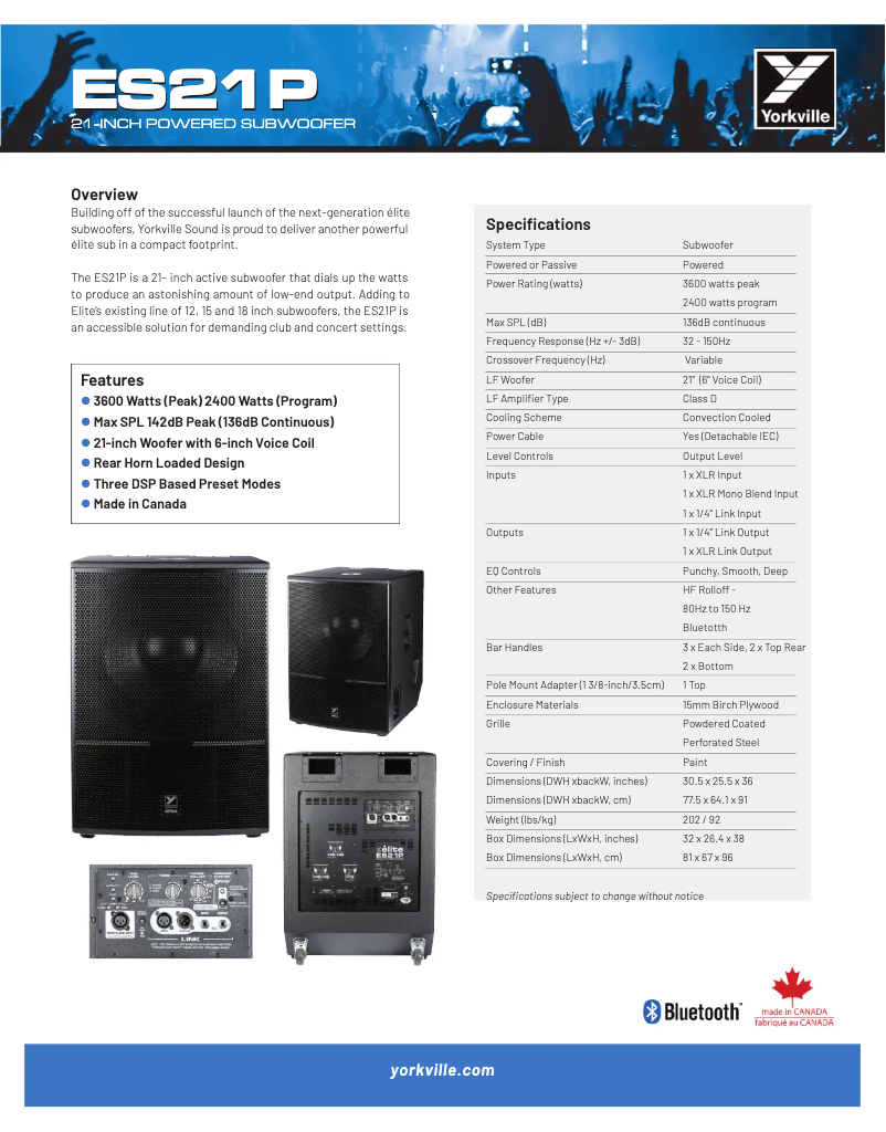 Image de la première page du manuel de l'appareil Elite ES21P