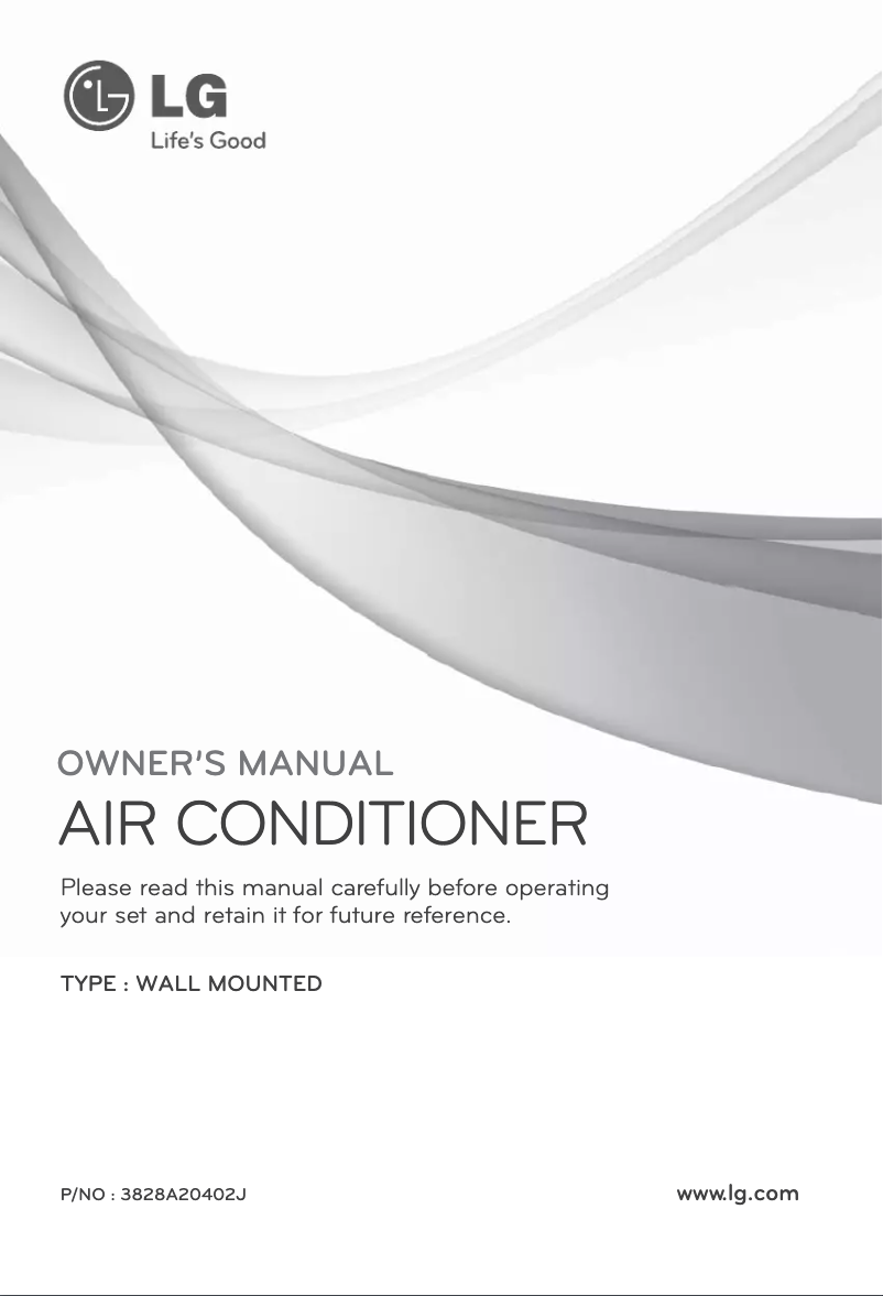 Page 1 de la notice Manuel utilisateur LG LSNC126RKA2