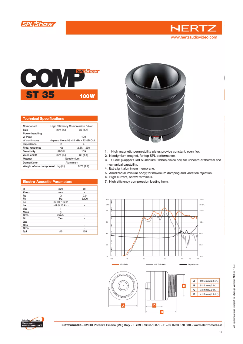 Imagen de la primera página del manual del dispositivo ST 35