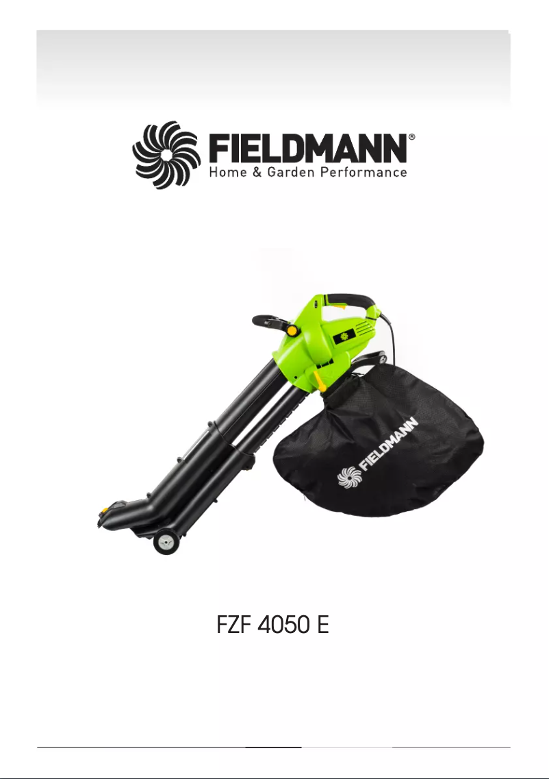 Page n°1 - Manuel utilisateur Fieldmann FZF 4050-E