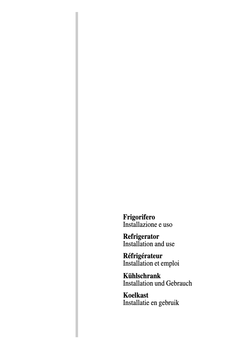 Image de la première page du manuel de l'appareil FR 150 A