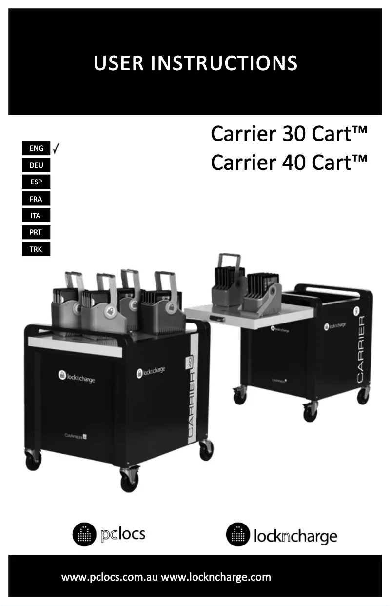 Image de la première page du manuel de l'appareil Carrier 30