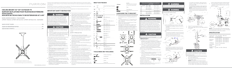 Page n°1 - Manuel utilisateur Furrion F2AA003ABBK