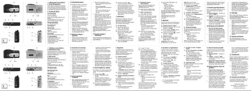 Page 1 de la notice Manuel utilisateur Lervia KH 4111