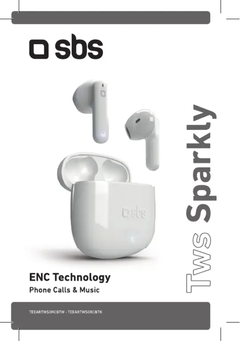 Image de la première page du manuel de l'appareil TWS Sparkly