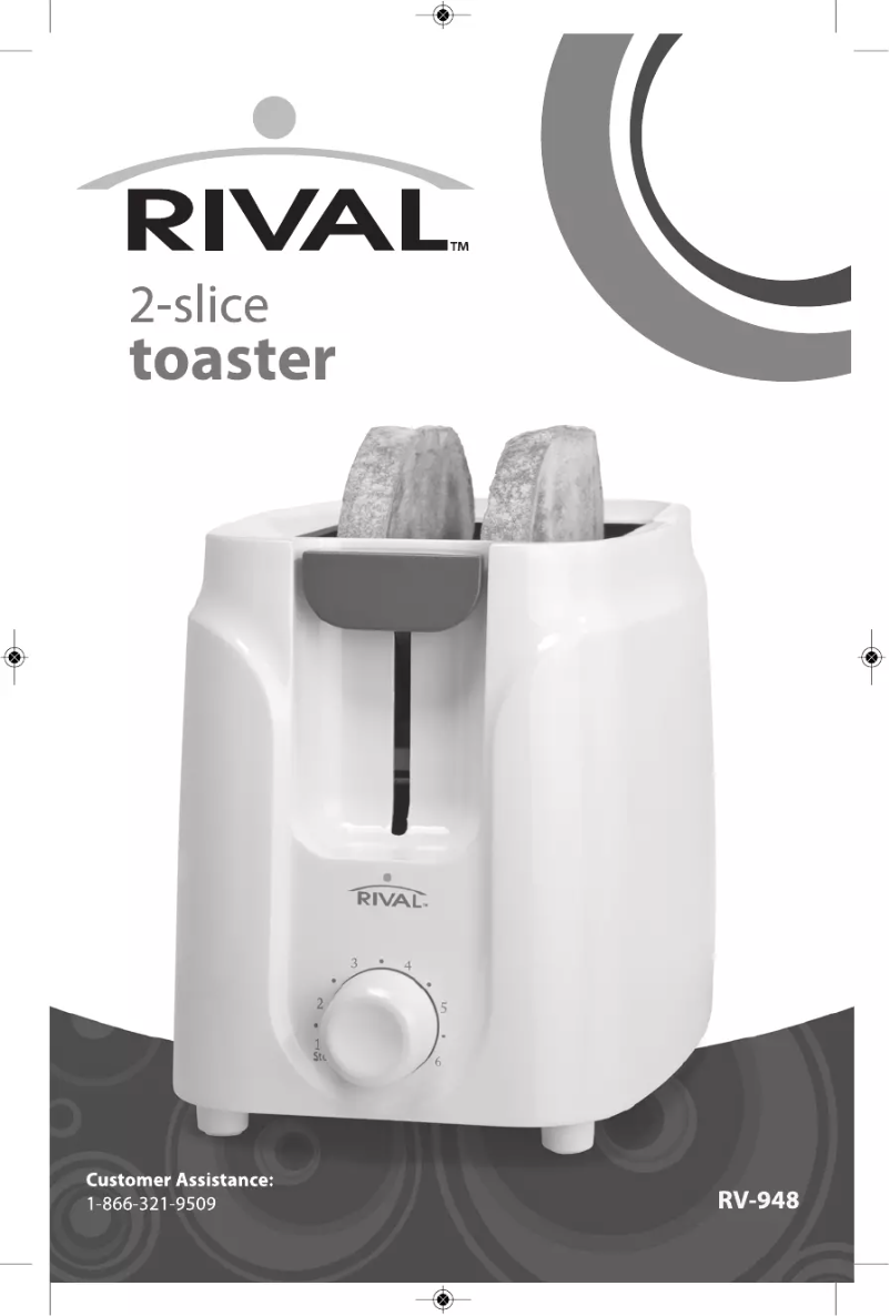 Image de la première page du manuel de l'appareil RV-948