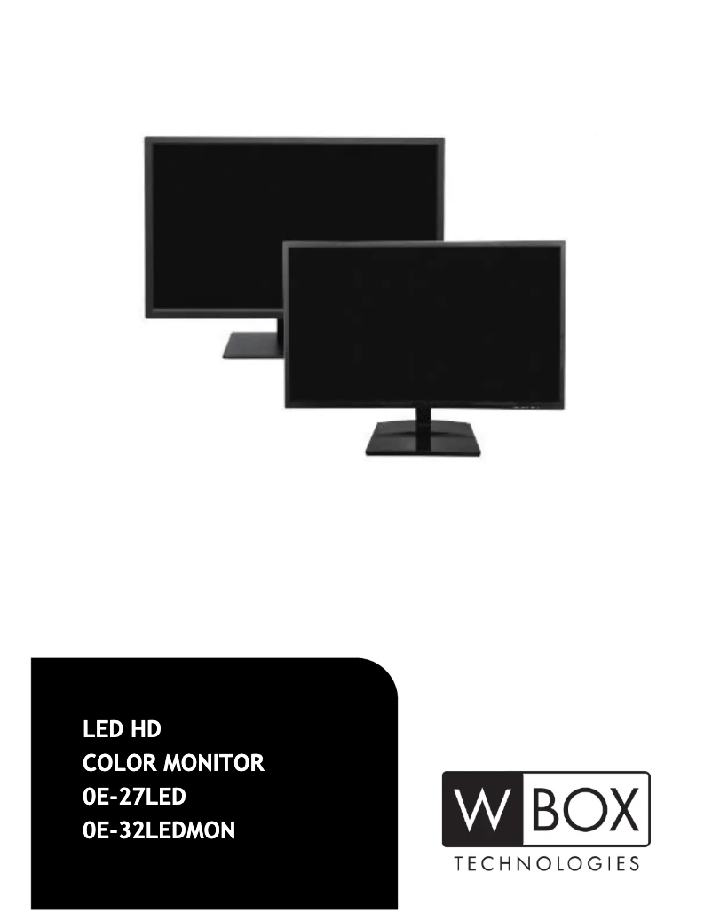 Page 1 de la notice Manuel utilisateur W Box 0E-27LED