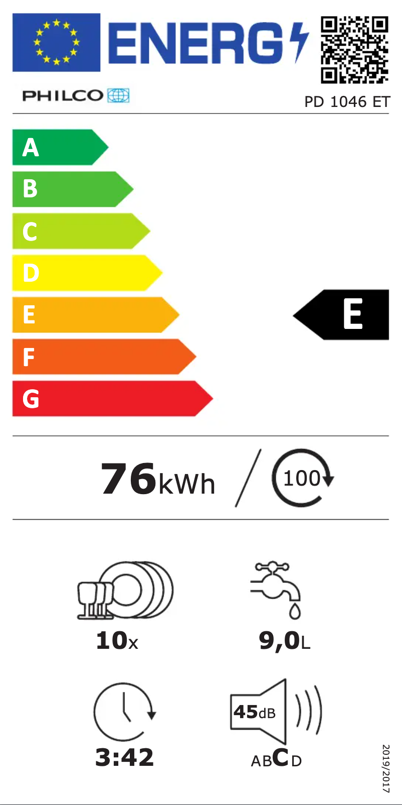 Image de la première page du manuel de l'appareil PD 1046 ET