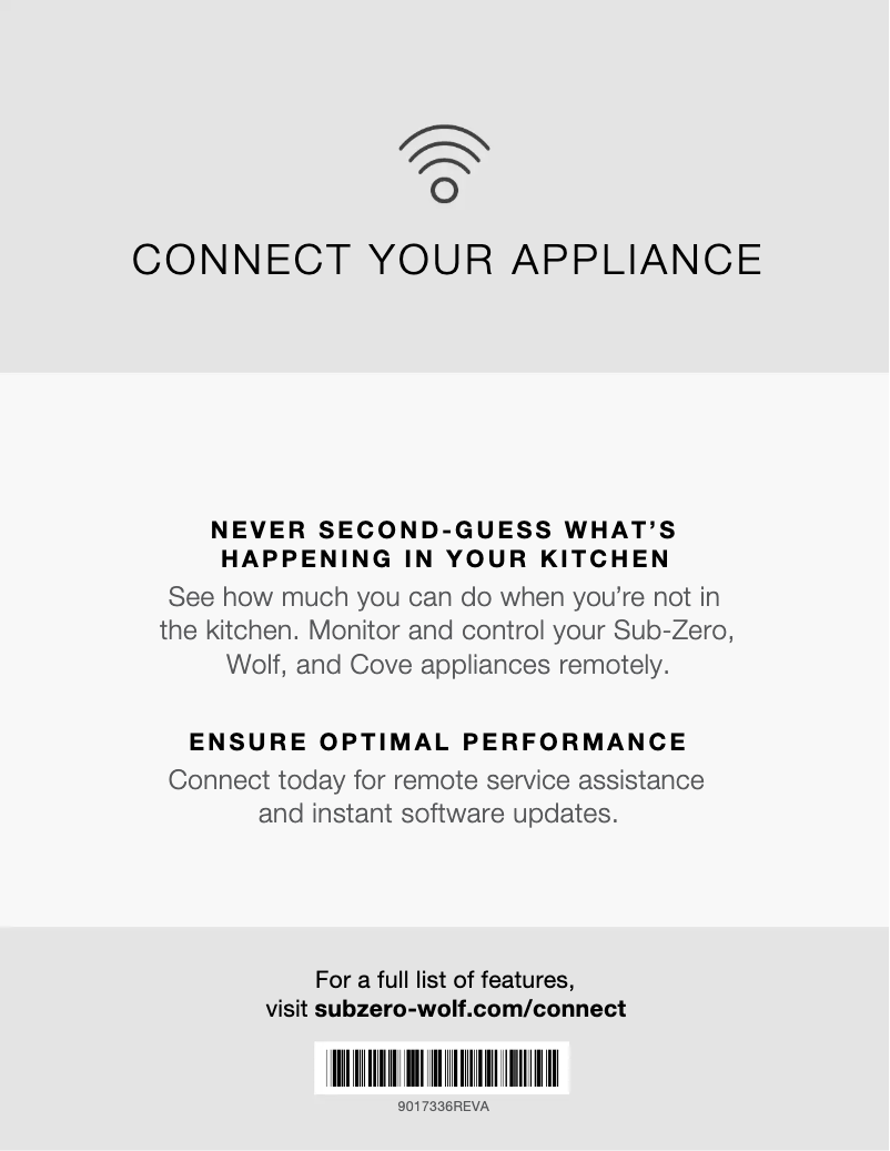 Page 1 de la notice Manuel utilisateur Wolf E Series DO30TE/S/TH