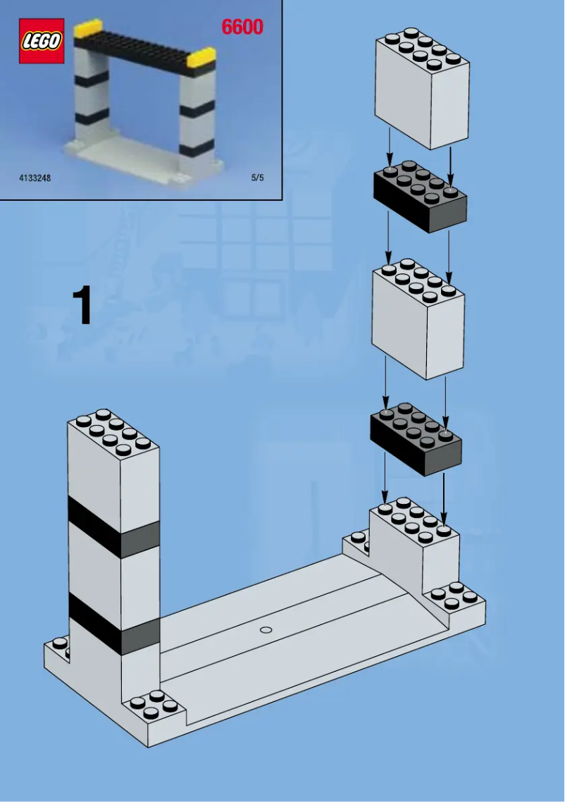 Page 1 of the manual User Manual Lego Highway Construction