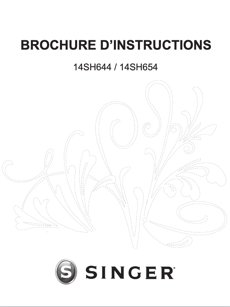 Página 1 del manual Manual de usuario Singer 14SH644