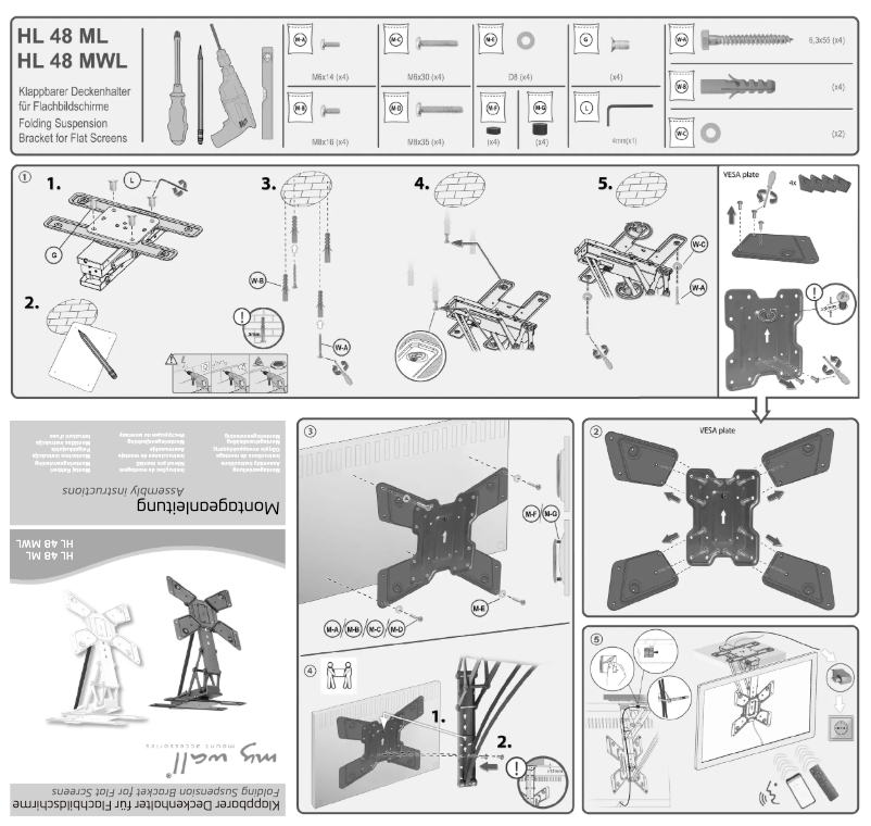 Image de la première page du manuel de l'appareil HL 48 ML