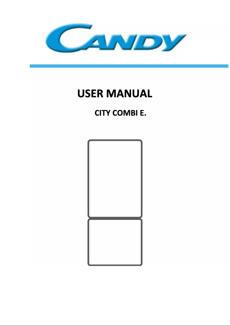 Page n°1 - Manuel utilisateur Candy CMCL 5172SWDKN