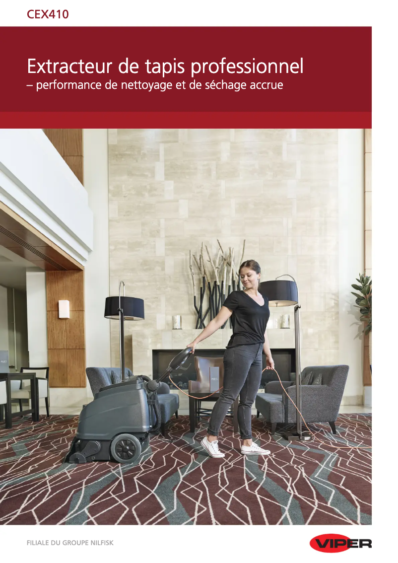 Page 1 de la notice Brochure Viper CEX410