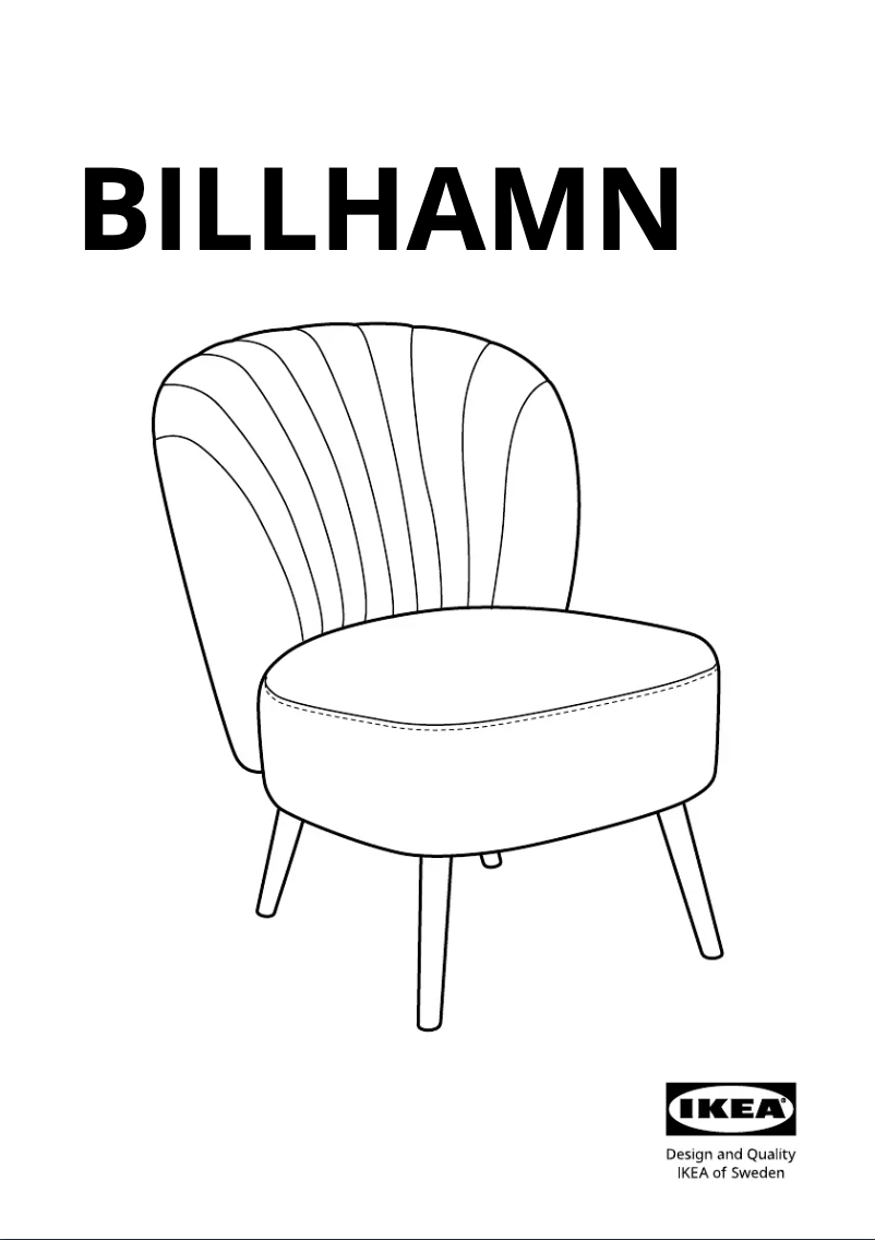 Imagen de la primera página del manual del dispositivo BILLHAMN 605.116.68