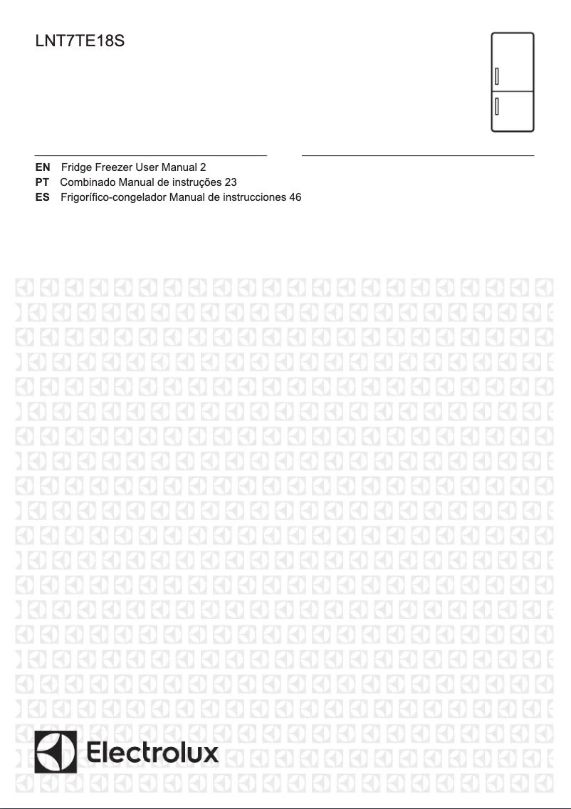 Imagen de la primera página del manual del dispositivo LNT7TE18S