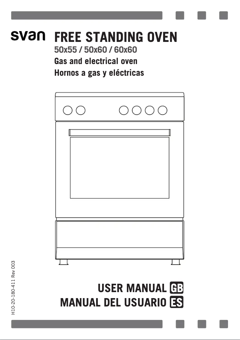 Page 1 de la notice Manuel utilisateur SVAN SVK5502GBB