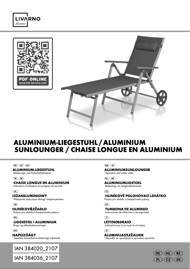 Image de la première page du manuel de l'appareil HG05719