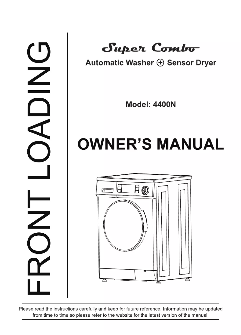 Page n°1 - Manuel utilisateur Equator EZ4400NMPDL4455B