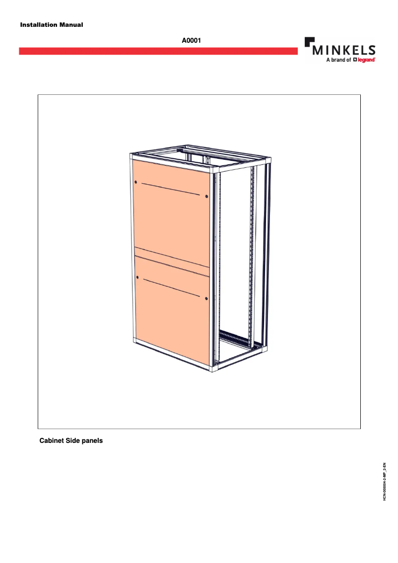 Page 1 de la notice Manuel utilisateur Minkels MA01-001047-4