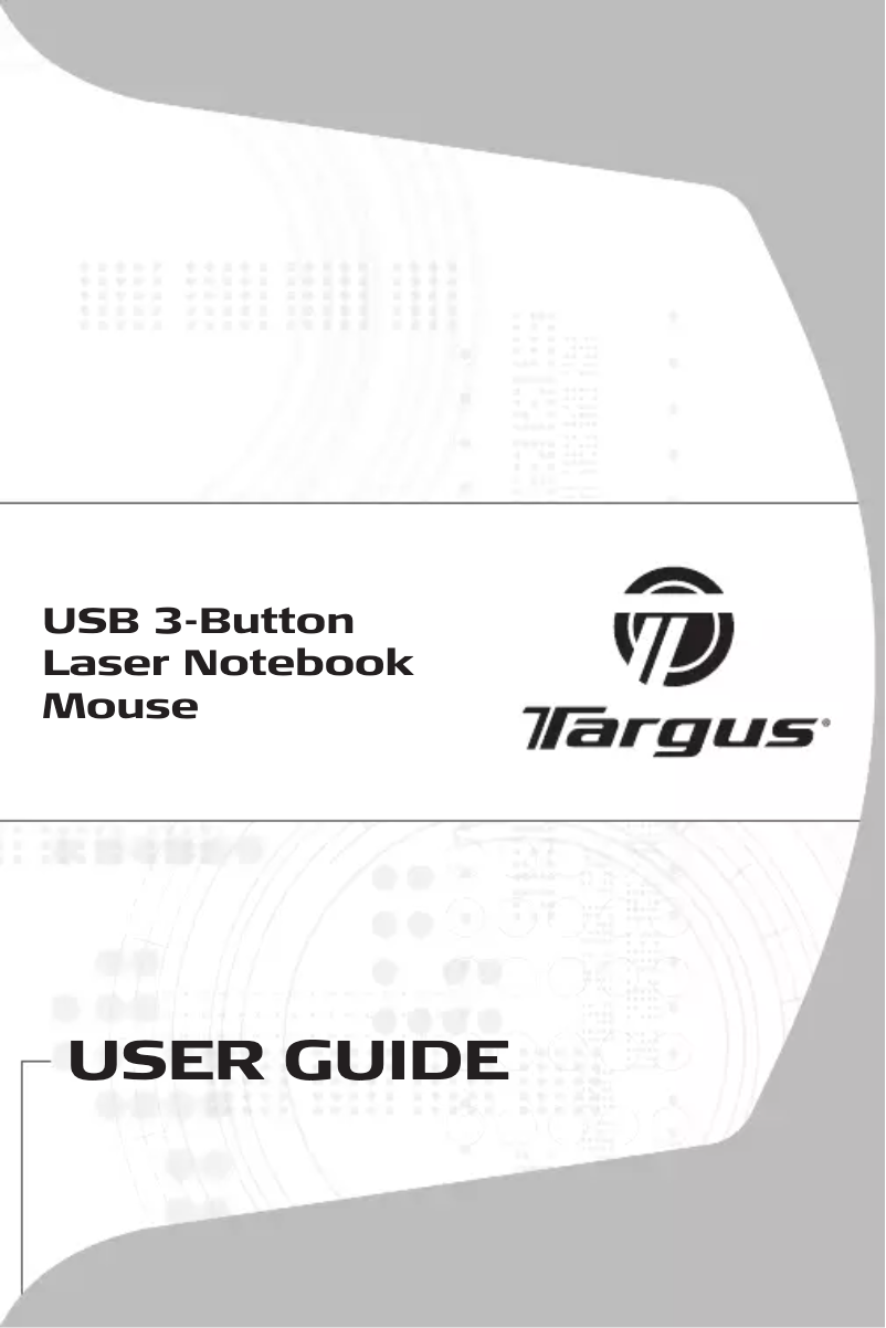 Page n°1 - Manuel utilisateur Targus AMU34EU
