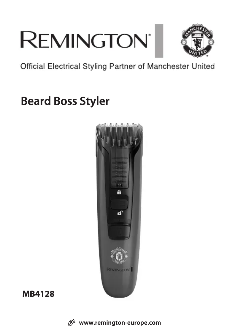 Page 1 de la notice Manuel utilisateur Remington MB4128