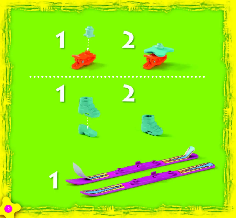 Page 1 de la notice Manuel utilisateur Lego Emma on the Move