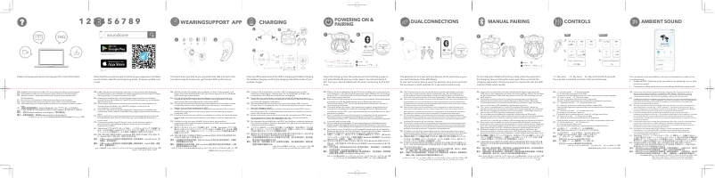 Page n°1 - Guide de démarrage rapide Soundcore Liberty 4 NC