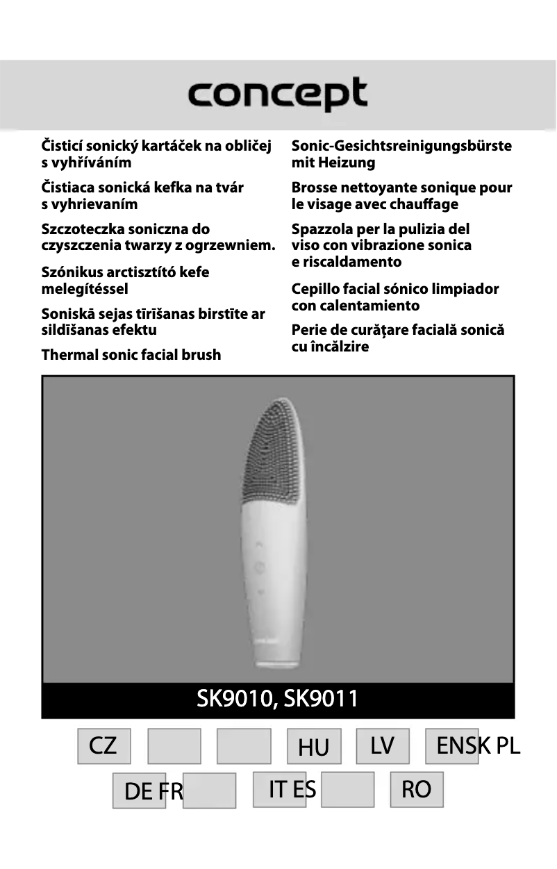 Page 1 de la notice Manuel utilisateur Concept Sonivibe SK9011
