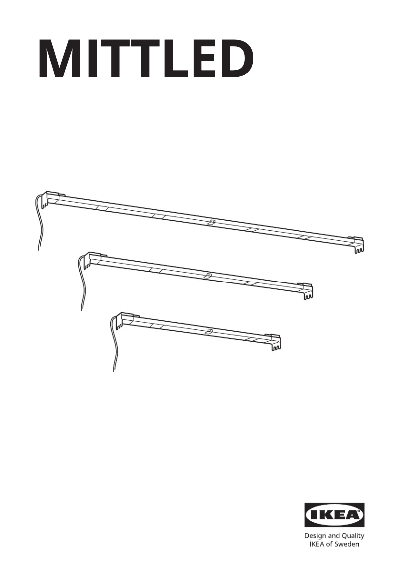 Image de la première page du manuel de l'appareil MITTLED 605.434.00