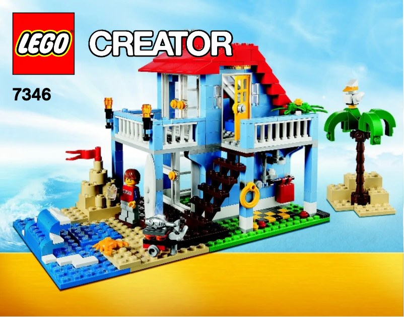Page 1 de la notice Manuel utilisateur Lego Creator 7346