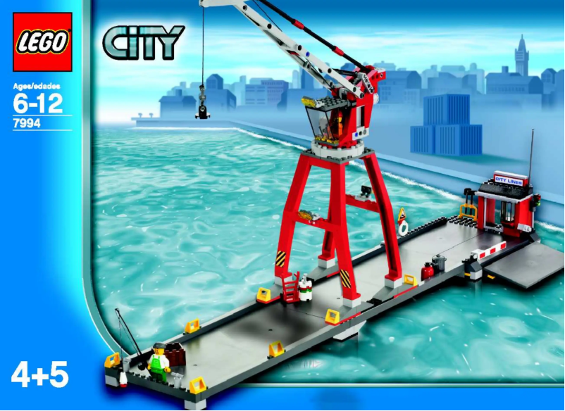 Page 1 de la notice Manuel utilisateur Lego City 7994