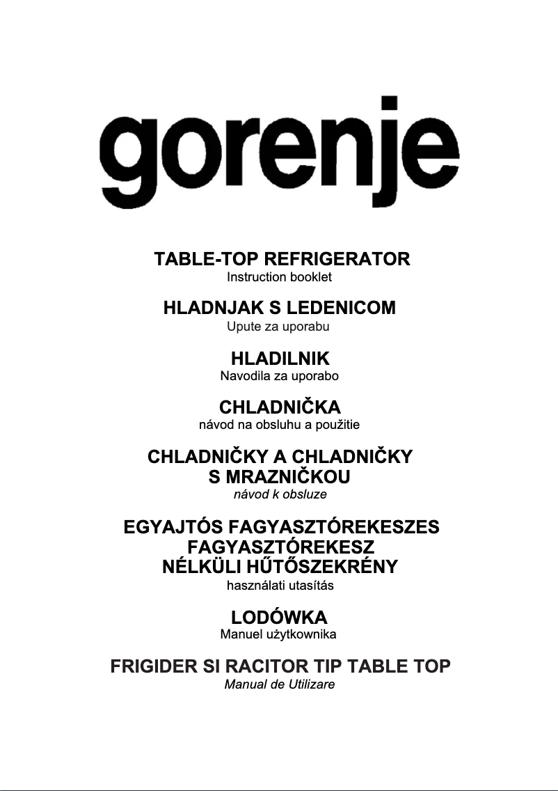 Image de la première page du manuel de l'appareil RB30914AW