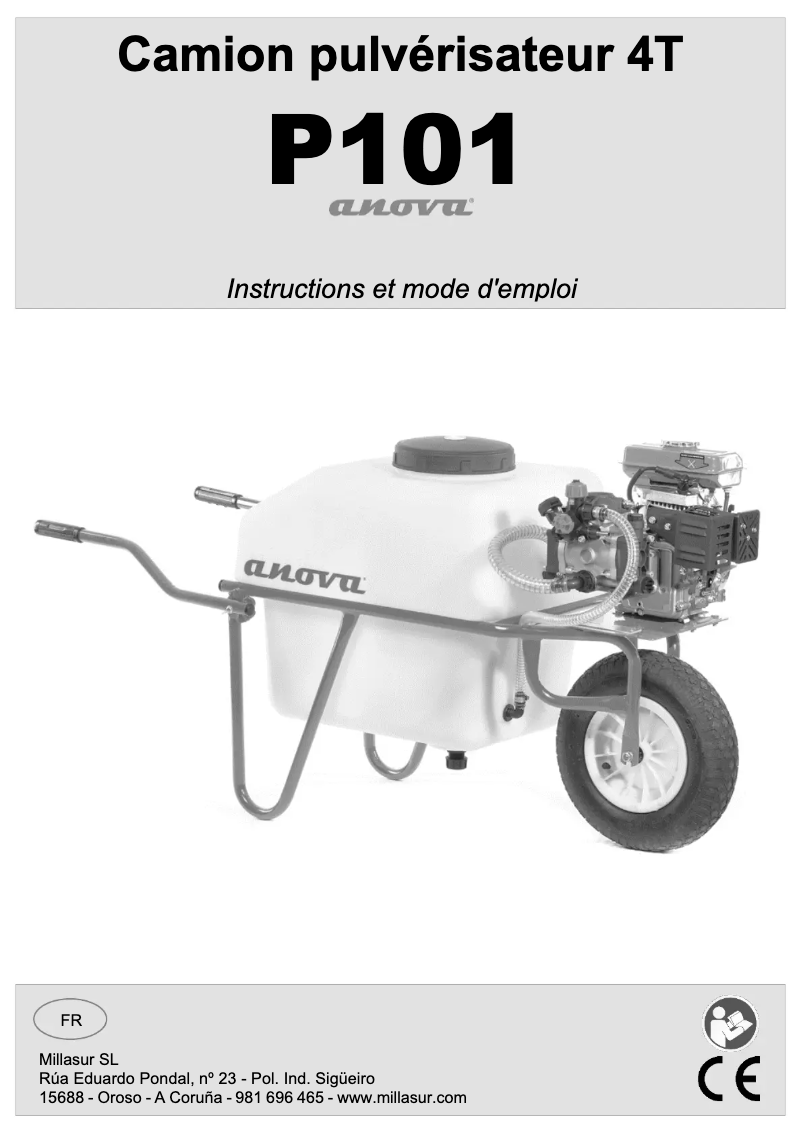 Página 1 del manual Manual de usuario Anova P101
